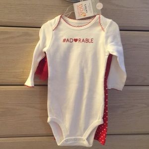 #Adorable matching onesie set